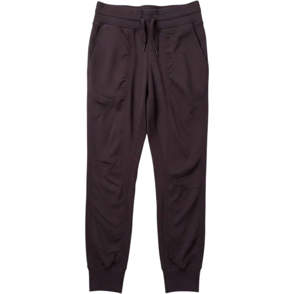 Lululemon Dance Studio Jogger Womens 4 Brown Good Ribbed Active Pants